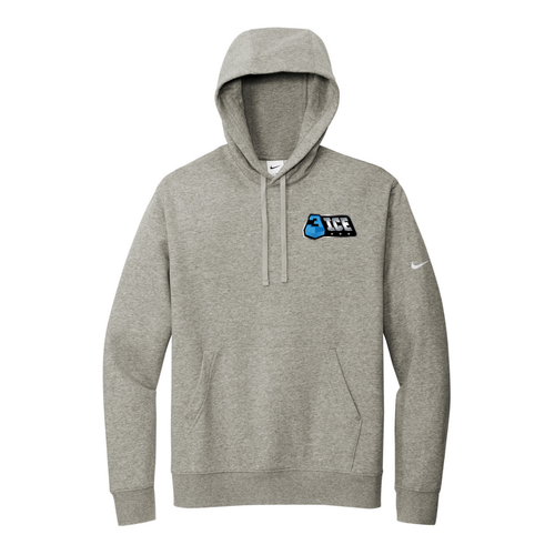3ICE Nike Club Fleece Sleeve Swoosh Pullover Hoodie