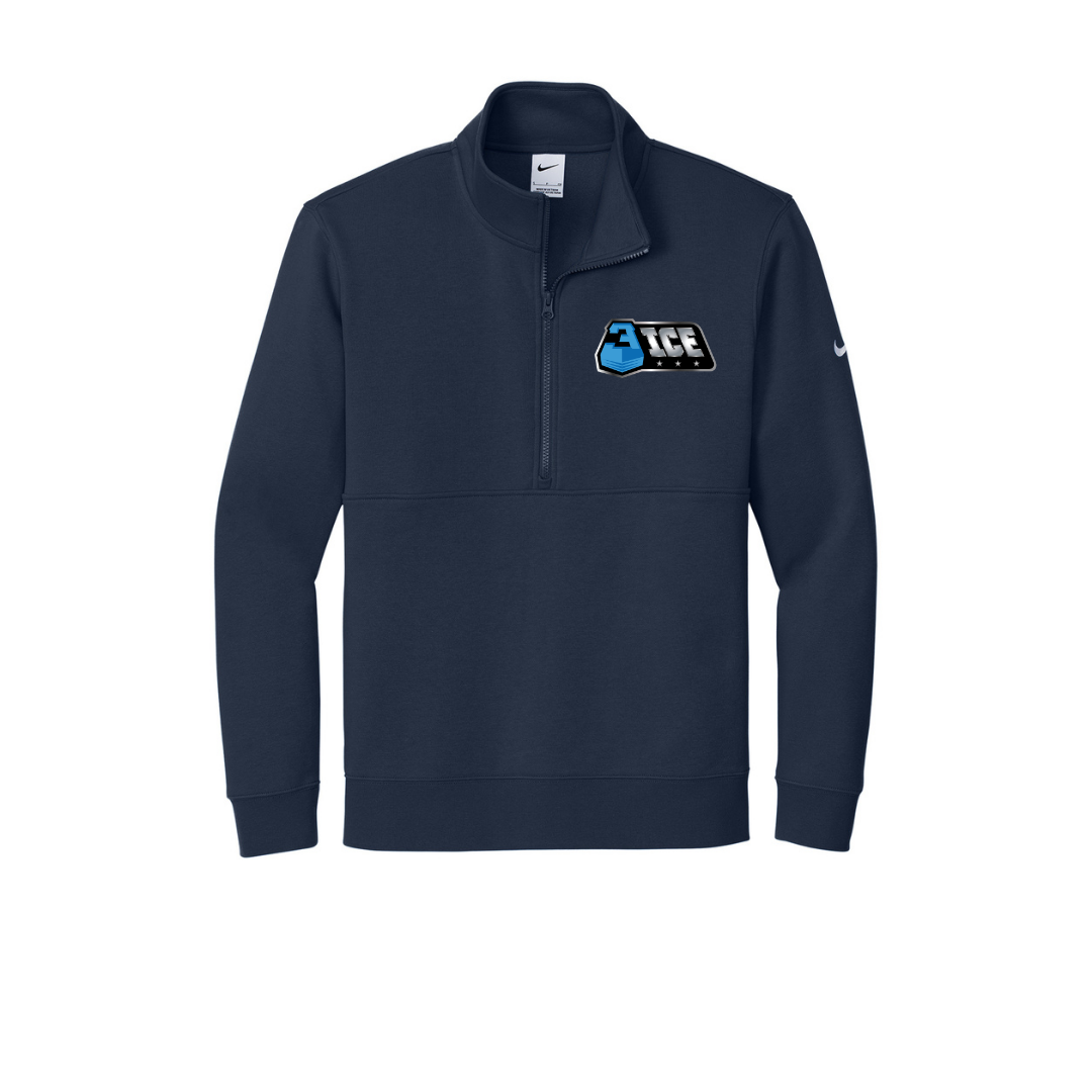 3ICE Nike Club Fleece Sleeve Swoosh 1/2-Zip