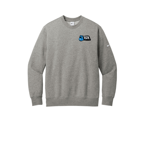 3ICE Nike Club Fleece Sleeve Swoosh Crew